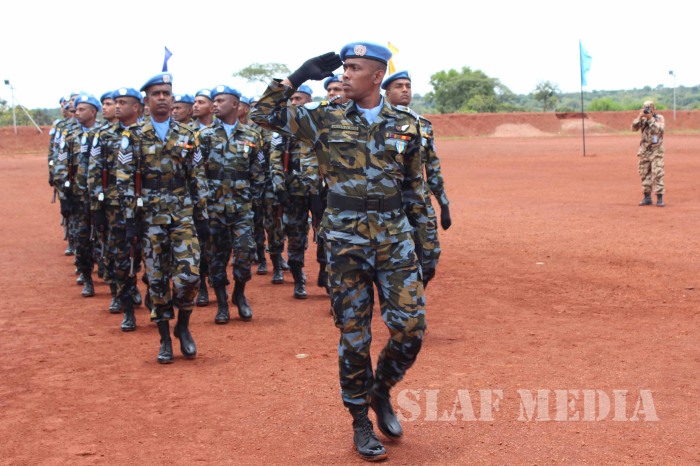 UN Peace Keeping MINUSCA Medal Awarding Ceremony