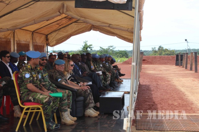 UN Peace Keeping MINUSCA Medal Awarding Ceremony