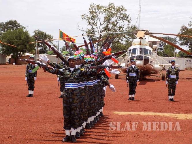 UN Peace Keeping MINUSCA Medal Awarding Ceremony