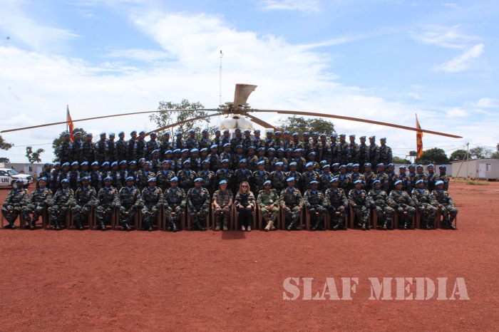 UN Peace Keeping MINUSCA Medal Awarding Ceremony