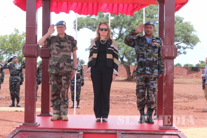 UN Peace Keeping MINUSCA Medal Awarding Ceremony