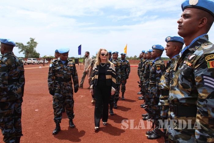 UN Peace Keeping MINUSCA Medal Awarding Ceremony