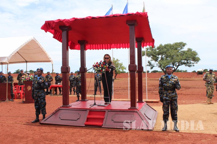 UN Peace Keeping MINUSCA Medal Awarding Ceremony