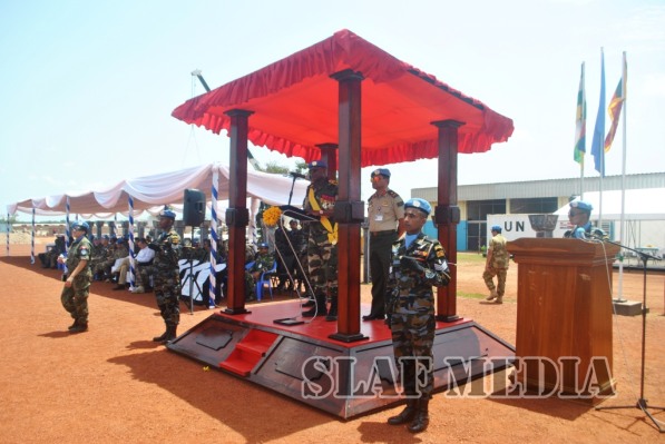 UN
Peace Keeping MINUSCA Medal Awarding Ceremony