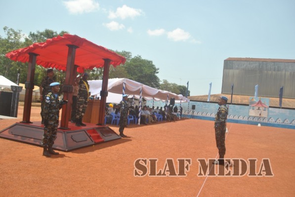 UN
Peace Keeping MINUSCA Medal Awarding Ceremony