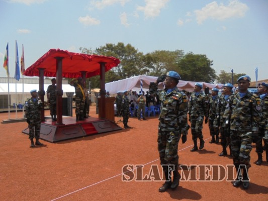 UN
Peace Keeping MINUSCA Medal Awarding Ceremony