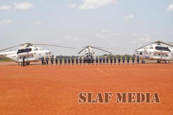 UN
Peace Keeping MINUSCA Medal Awarding Ceremony