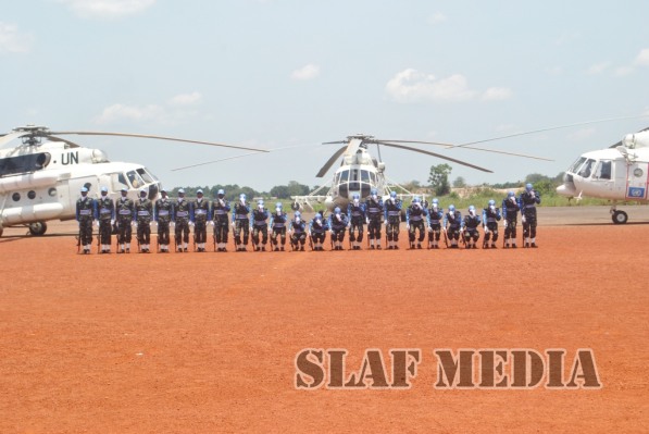 UN
Peace Keeping MINUSCA Medal Awarding Ceremony