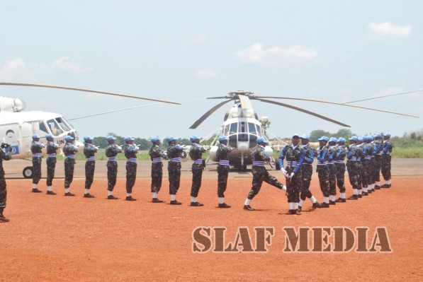 UN
Peace Keeping MINUSCA Medal Awarding Ceremony
