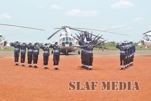 UN
Peace Keeping MINUSCA Medal Awarding Ceremony