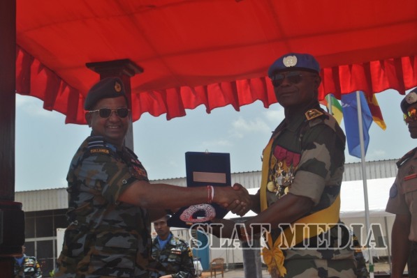 UN
Peace Keeping MINUSCA Medal Awarding Ceremony