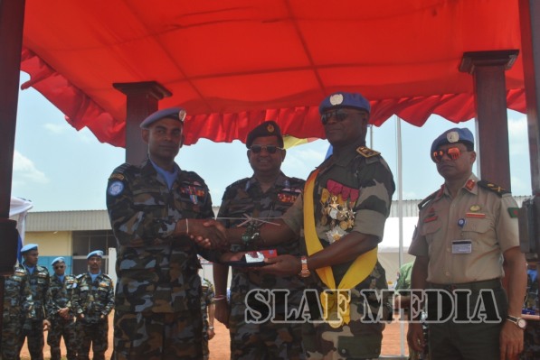 UN
Peace Keeping MINUSCA Medal Awarding Ceremony