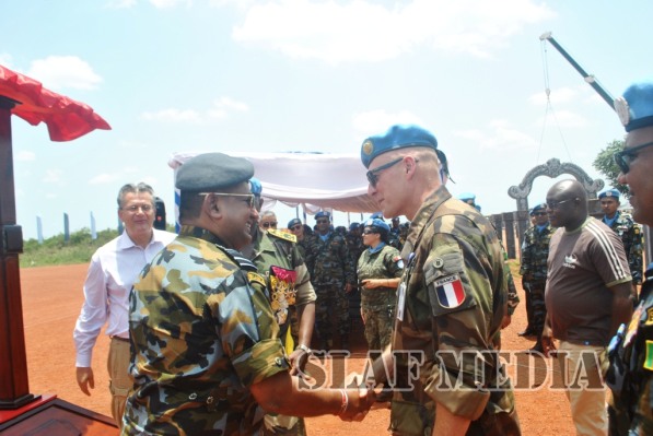 UN
Peace Keeping MINUSCA Medal Awarding Ceremony