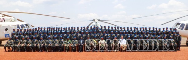 UN
Peace Keeping MINUSCA Medal Awarding Ceremony