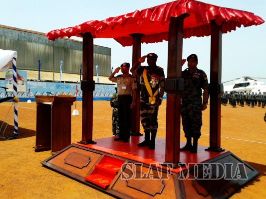 UN
Peace Keeping MINUSCA Medal Awarding Ceremony