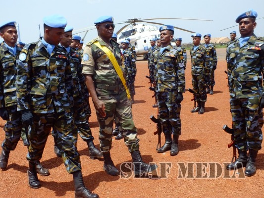 UN
Peace Keeping MINUSCA Medal Awarding Ceremony
