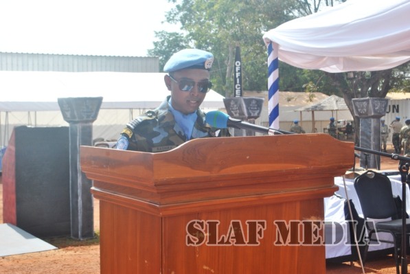UN
Peace Keeping MINUSCA Medal Awarding Ceremony
