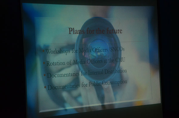 Conference for media coordination officers