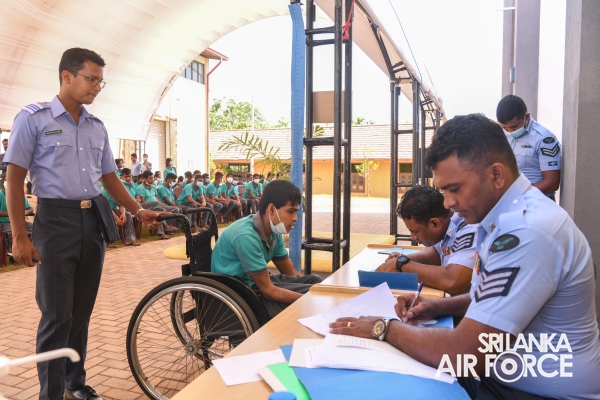 CORPORATE
SOCIAL RESPONSIBILITY PROGRAMME BY SRI LANKA COLLEGE OF MILITARY
MEDICINE