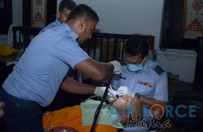 Medical and Dental Health Camp Conducted at the Temple of Sacred Tooth Relic Kandy