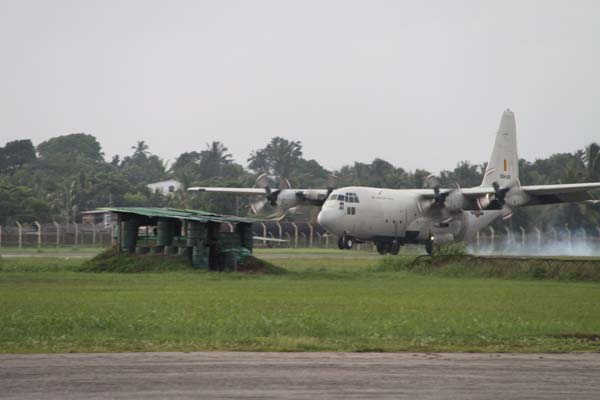 Air Force delivers urgently needed medicine.
