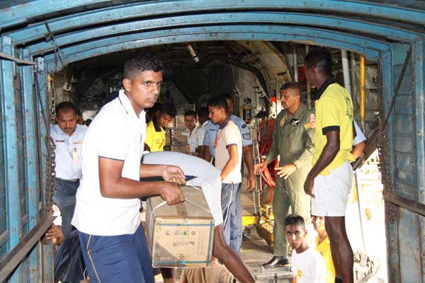 Air Force delivers urgently needed medicine.