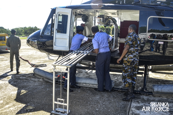 A
SIMULATION EXERCISE OF AN AERO MEDICAL EVACUATION AND TRANSPORTATION OF A
CRITICALLY ILL PATIENT