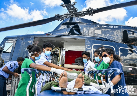 A
SIMULATION EXERCISE OF AN AERO MEDICAL EVACUATION AND TRANSPORTATION OF A
CRITICALLY ILL PATIENT