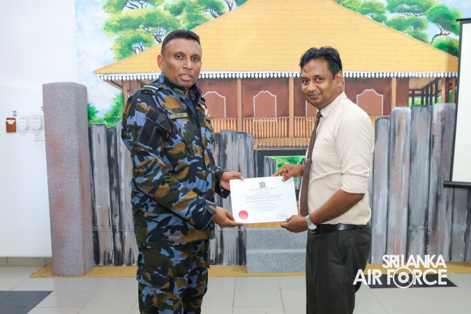 MENTAL HEALTH DEVELOPMENT PROGRAMME FOR SERVICE PERSONNEL ORGANIZED BY SEVA VANITHA UNIT, SLAF BASE ANURADHAPURA
