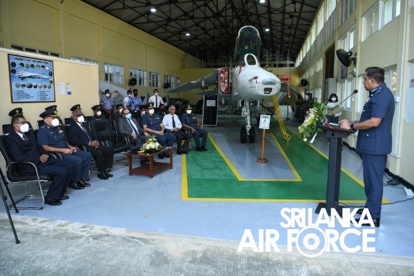 SRI LANKA AIR FORCE OFFICIALLY HANDS OVER A MIG-27 AIRCRAFT TO THE AERONAUTICAL ENGINEERING LABORATORY OF THE MORATUWA UNIVERSI
