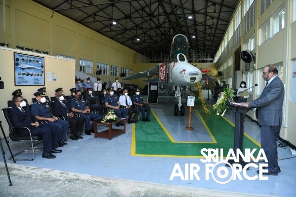 SRI LANKA AIR FORCE OFFICIALLY HANDS OVER A MIG-27 AIRCRAFT TO THE AERONAUTICAL ENGINEERING LABORATORY OF THE MORATUWA UNIVERSI