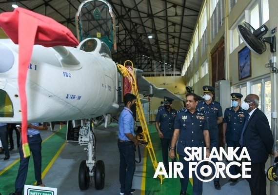 SRI LANKA AIR FORCE OFFICIALLY HANDS OVER A MIG-27 AIRCRAFT TO THE AERONAUTICAL ENGINEERING LABORATORY OF THE MORATUWA UNIVERSI
