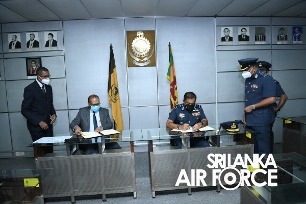 SRI LANKA AIR FORCE OFFICIALLY HANDS OVER A MIG-27 AIRCRAFT TO THE AERONAUTICAL ENGINEERING LABORATORY OF THE MORATUWA UNIVERSI