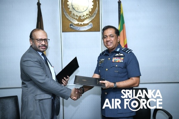 SRI LANKA AIR FORCE OFFICIALLY HANDS OVER A MIG-27 AIRCRAFT TO THE AERONAUTICAL ENGINEERING LABORATORY OF THE MORATUWA UNIVERSI