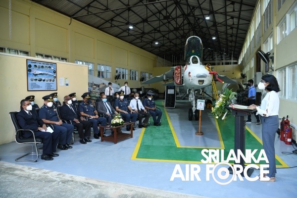 SRI LANKA AIR FORCE OFFICIALLY HANDS OVER A MIG-27 AIRCRAFT TO THE AERONAUTICAL ENGINEERING LABORATORY OF THE MORATUWA UNIVERSI