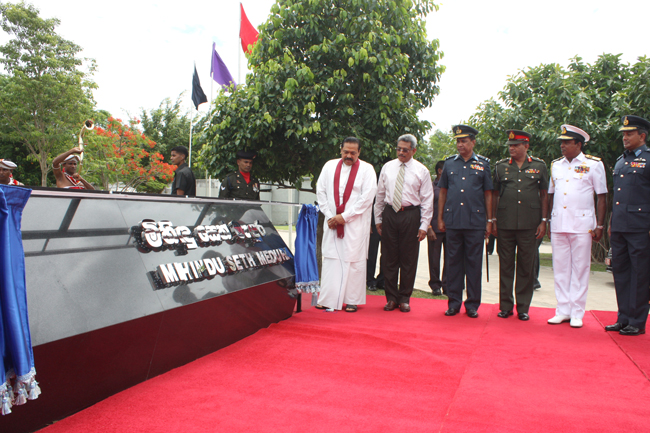 Mihindu Seth Medura declared open for War Heroes