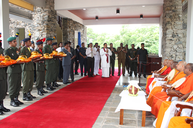 Mihindu Seth Medura declared open for War Heroes