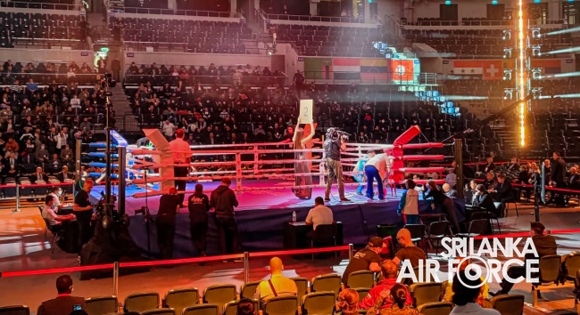 SLAF BOXER WINS BRONZE AT THE 58TH WORLD MILITARY BOXING CHAMPIONSHIP