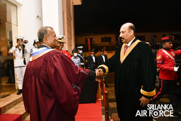 INAUGURATION CEREMONY OF THE COLLEGE OF MILITARY ENGINEERING AND
TECHNOLOGY, SRI LANKA
