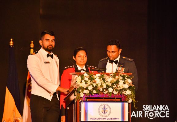 INAUGURATION CEREMONY OF THE COLLEGE OF MILITARY ENGINEERING AND
TECHNOLOGY, SRI LANKA