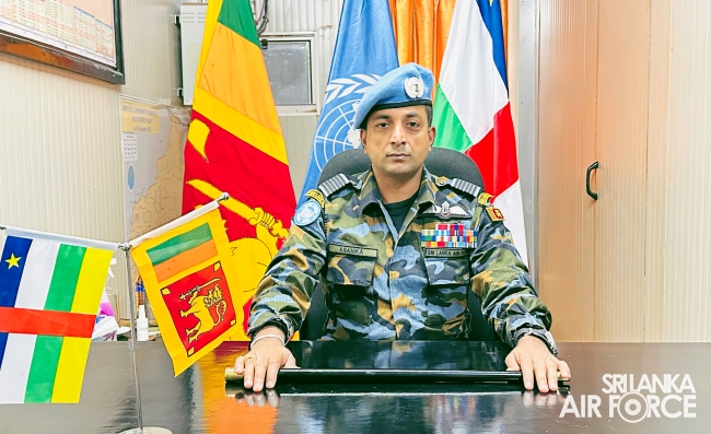 CHANGE OF
COMMAND AT MINUSCA
