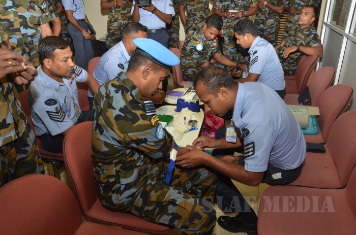 First Ever Set of SLAF Personnel of UNPK HELI-DEPLOYMENT (MINUSCA) Return to Sri Lanka