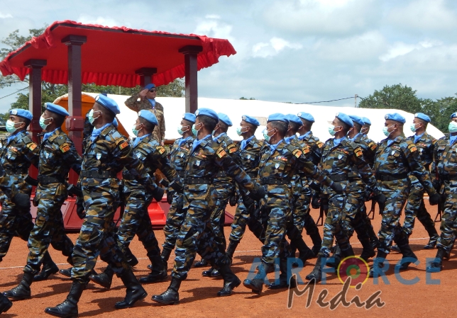 MINUSCA 5th Contingent Medal Awarding Ceremony