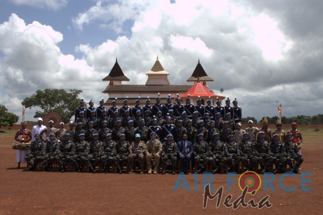 MINUSCA 5th Contingent Medal Awarding Ceremony