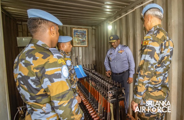 HIGHER LEVEL SUPERVISION VISIT OF NO 8TH AVIATION CONTINGENT AT MINUSCA