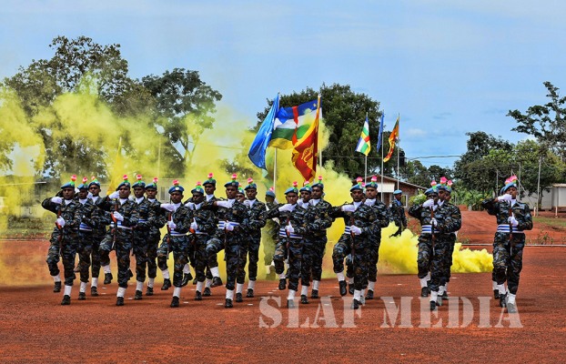 MINUSCA 4th Contingent Medal Parade and Deputy Chief of staff’s Visit to Central African Republic