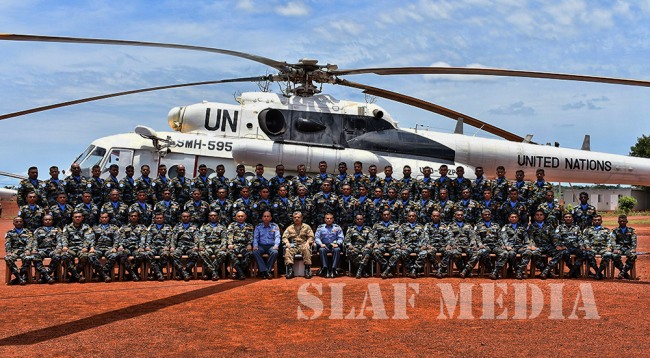 MINUSCA 4th Contingent Medal Parade and Deputy Chief of staff’s Visit to Central African Republic