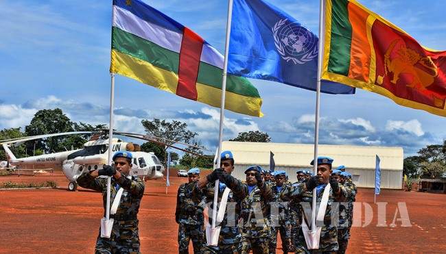 MINUSCA 4th Contingent Medal Parade and Deputy Chief of staff’s Visit to Central African Republic