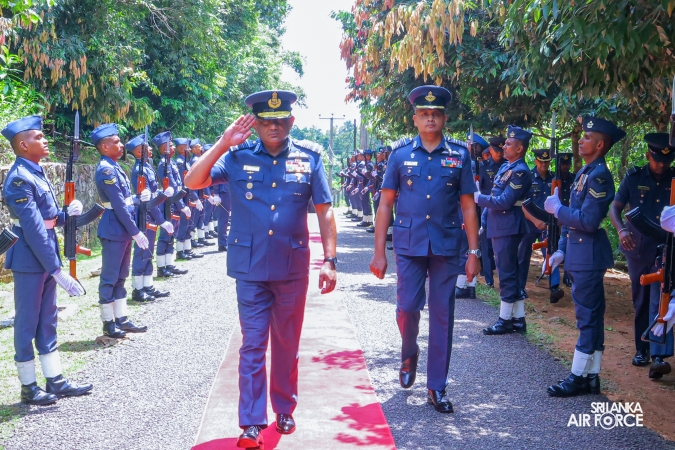 ANNUAL COMMANDER’S INSPECTION AT SLAF STATION MIRIGAMA