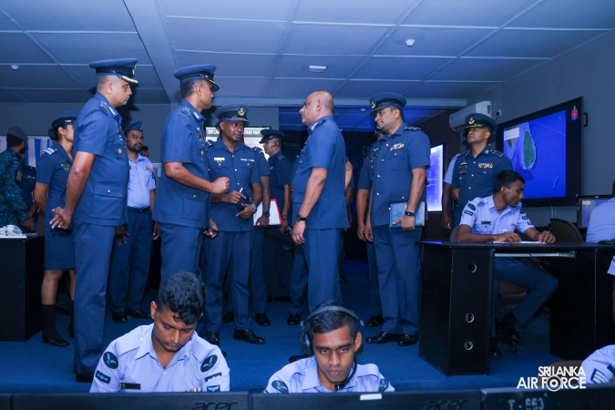 ANNUAL COMMANDER’S INSPECTION AT SLAF STATION MIRIGAMA